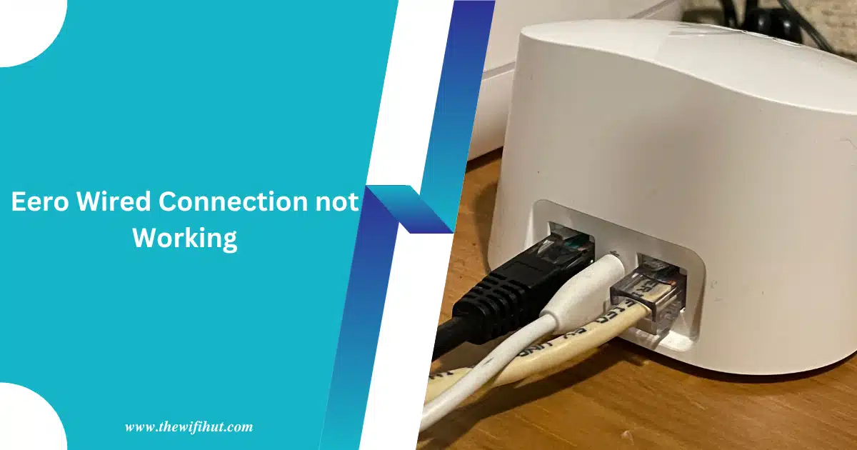 Eero wired connection